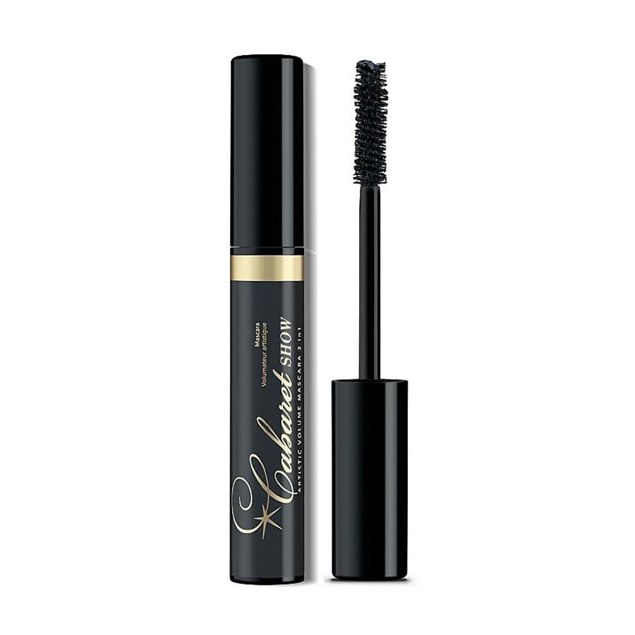 Туш для вій 2 в 1 CHEREL Cabaret Show Artistic Volume Mascara 2 In 1 зі сценічним ефектом, чорна, 10 мл